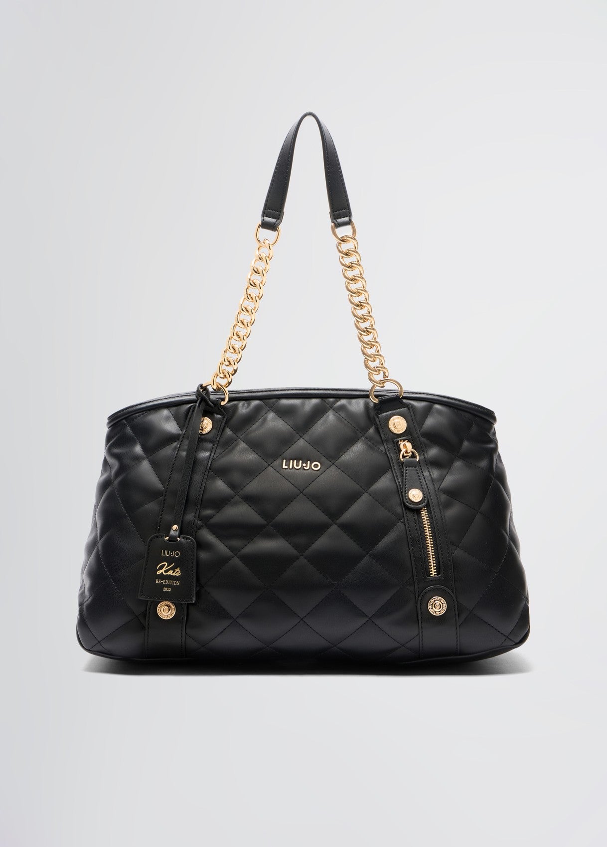 BORSE LIU JO PE25 - Borsa a mano nera trapuntata - AA5132