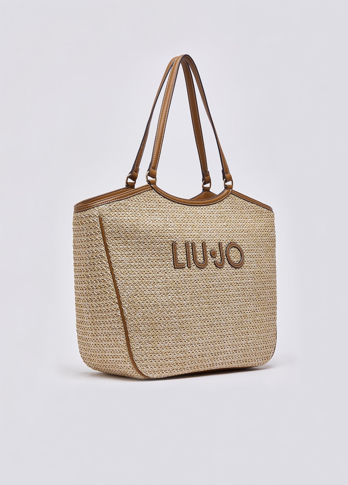 Borse LIU JO PE26 - Borsa tote grande in rafia - AA6208