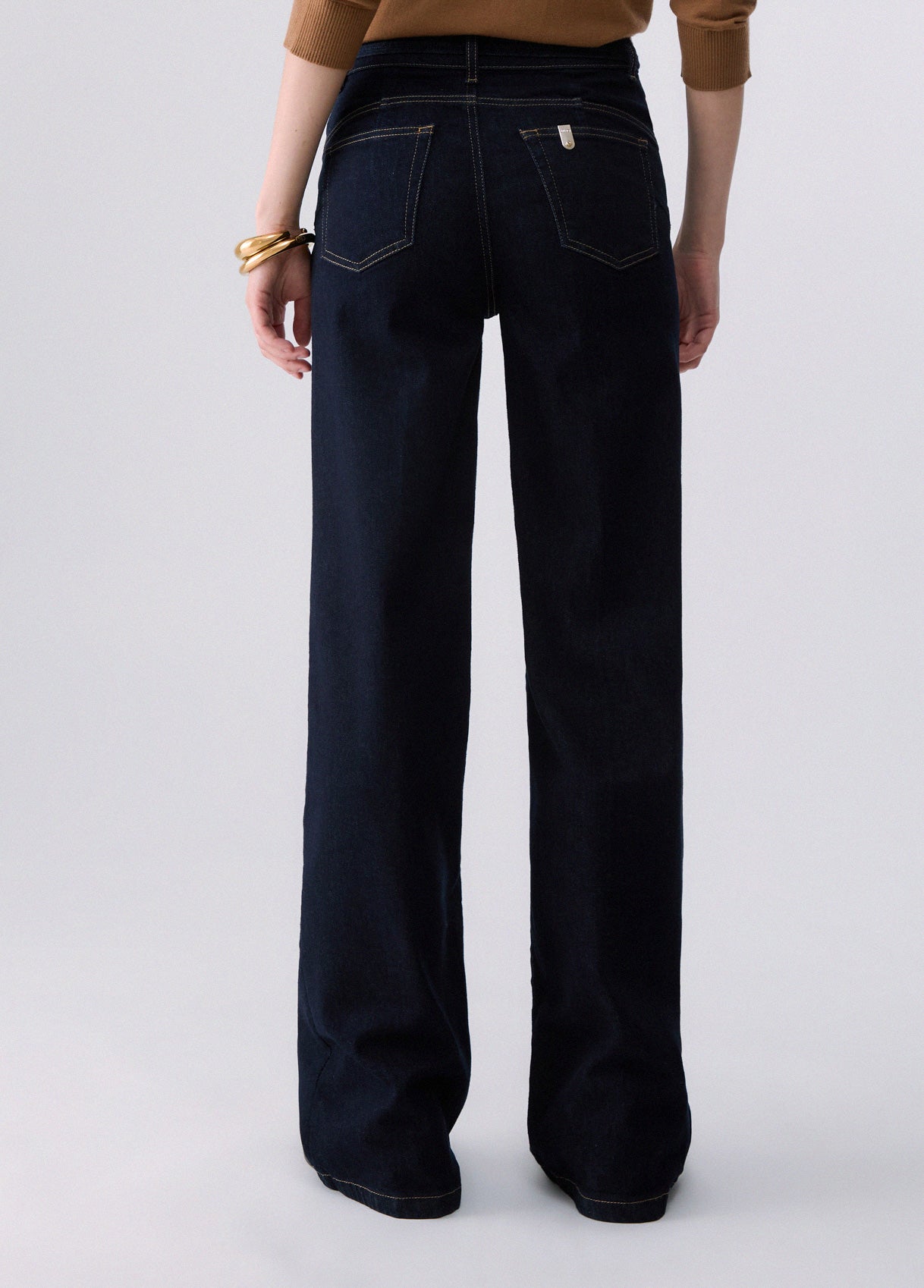 Jeans Liu Jo AI26 - Jeans flare con cintura - UF6088D02647L000