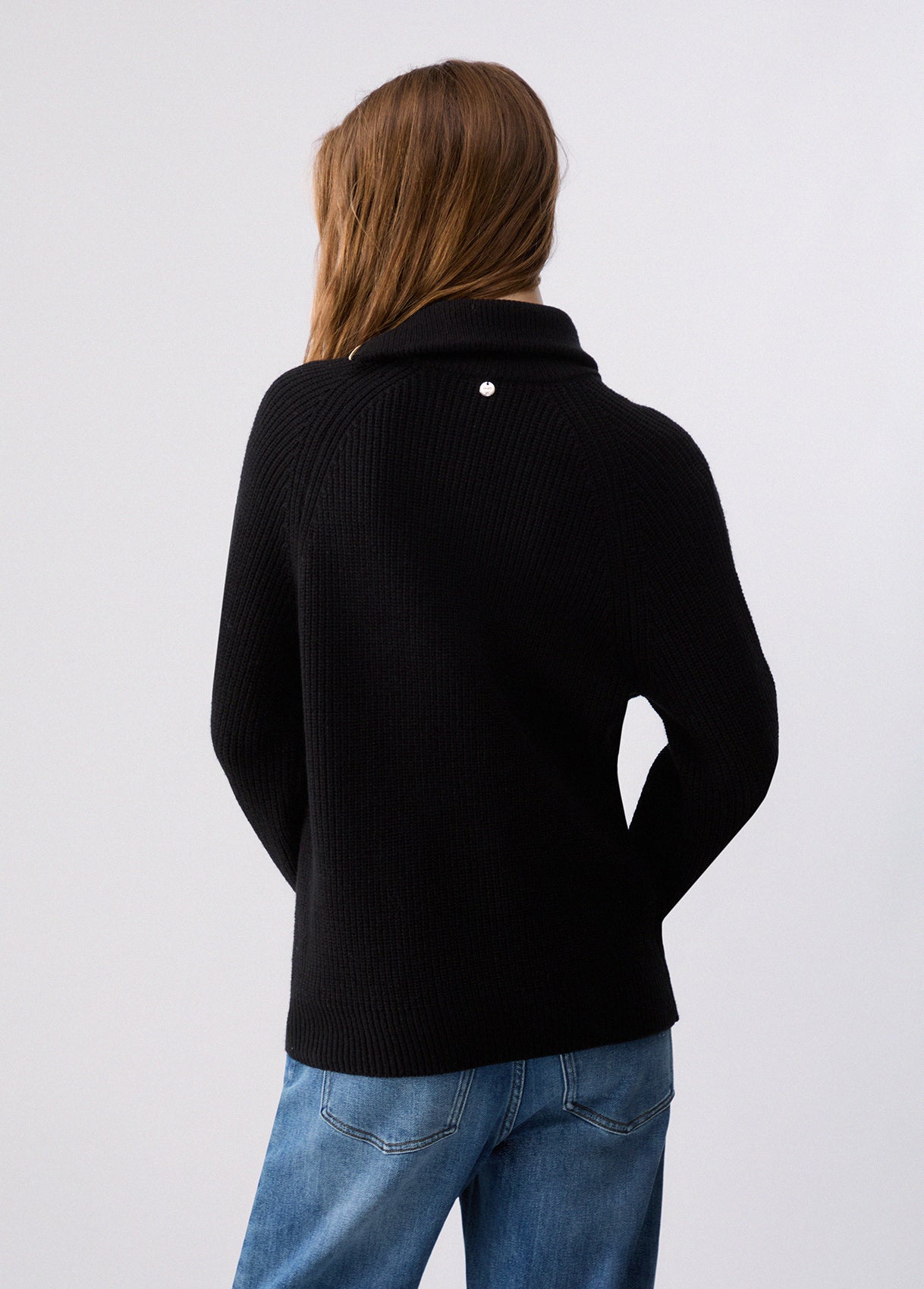 Maglieria LIU JO AI26 - Maglia in lana con zip - WF6216MS05122222