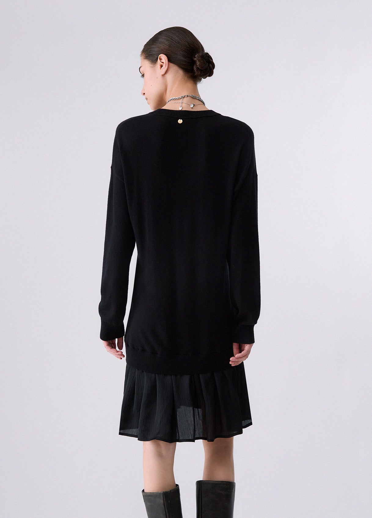 Abiti Liu Jo AI26 - Abito corto in maglia - WF6232MA16RL9207