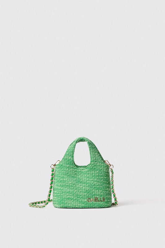 BORSE GAELLE PARIS PE25 - Mini hobo bag con logo in metallo - GAACW02305
