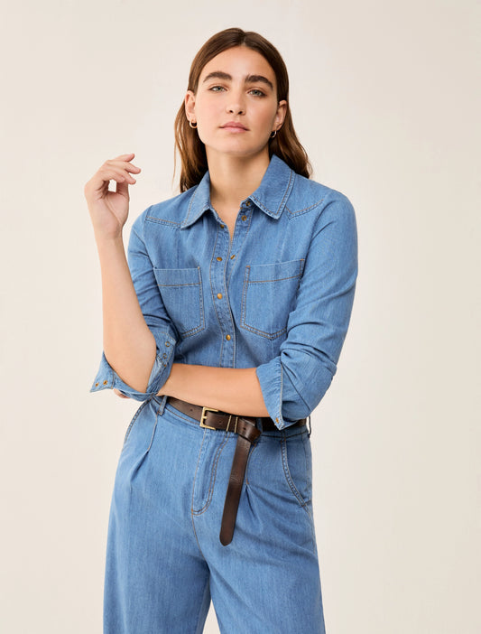 CAMICIE PENNYBLACK PE26 - Camicia in denim leggero - PBBESTROSO