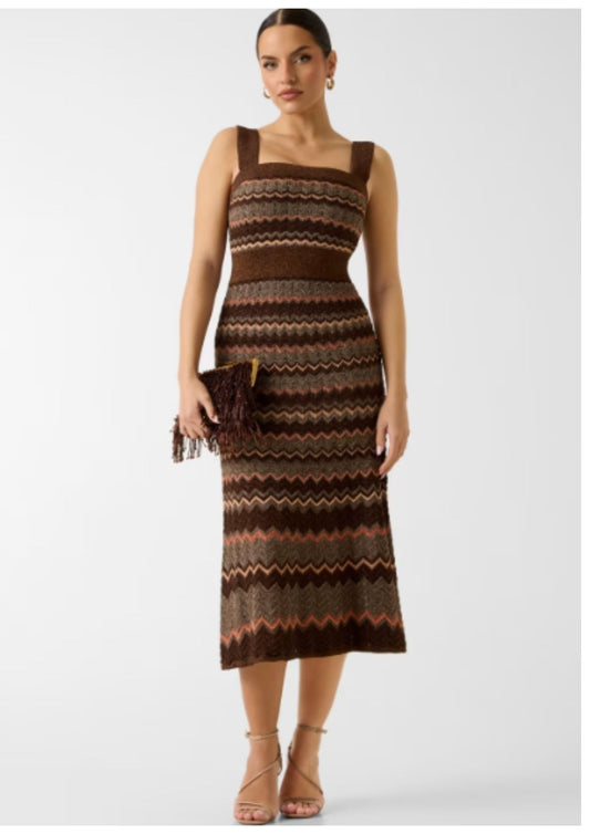 ABITI MARCIANO PE26 - Vestito in lurex - G6GK42Z0640