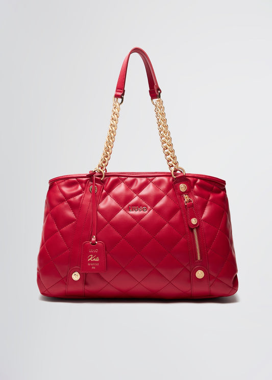 BORSE LIU JO PE25 - Borsa a mano nera trapuntata - AA5132