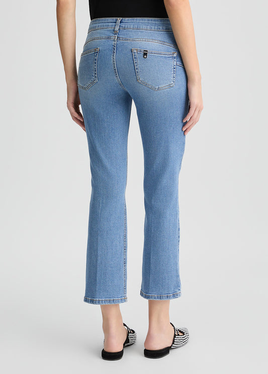 JEANS LIU JO PE25 - Jeans bootcut con strass - UA5022