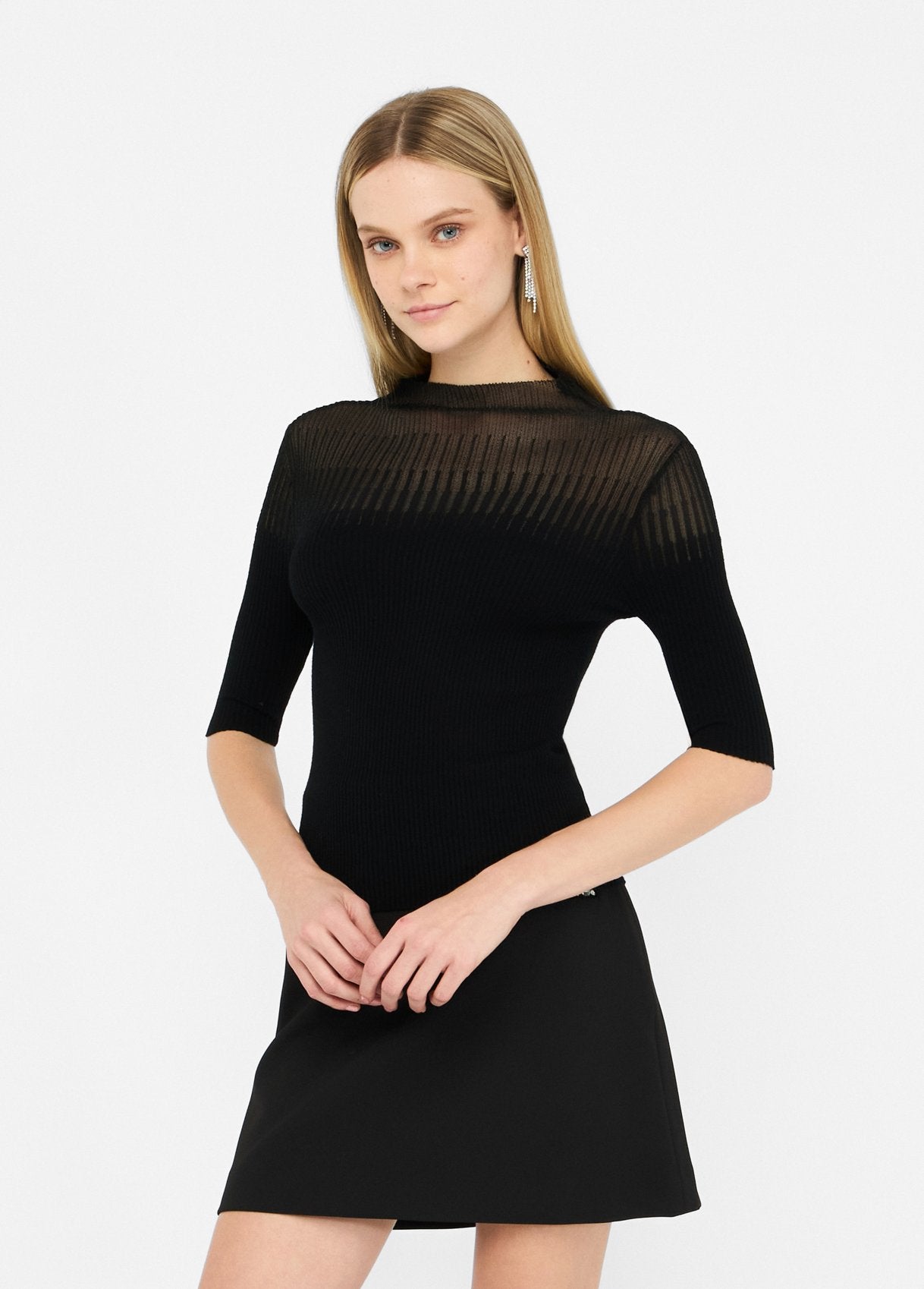 MAGLIERIA LIU JO AI26 - Maglia Liu Jo Better - CF5075