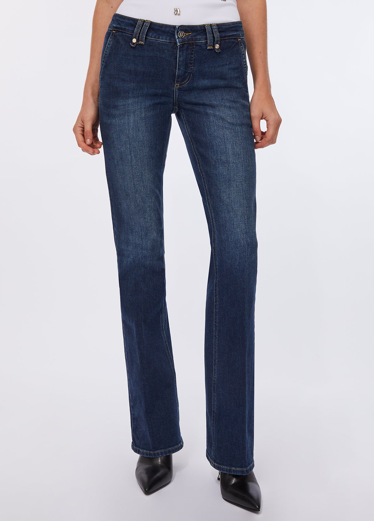 JEANS LIU JO AI26 - Jeans bootcut a vita bassa -   UF5127