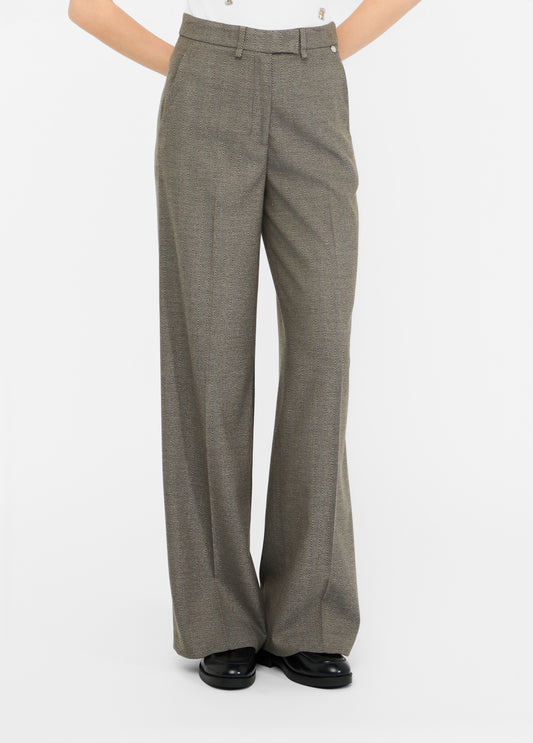 PANTALONI LIU JO AI26 - Pantaloni straight con piega - CF5372