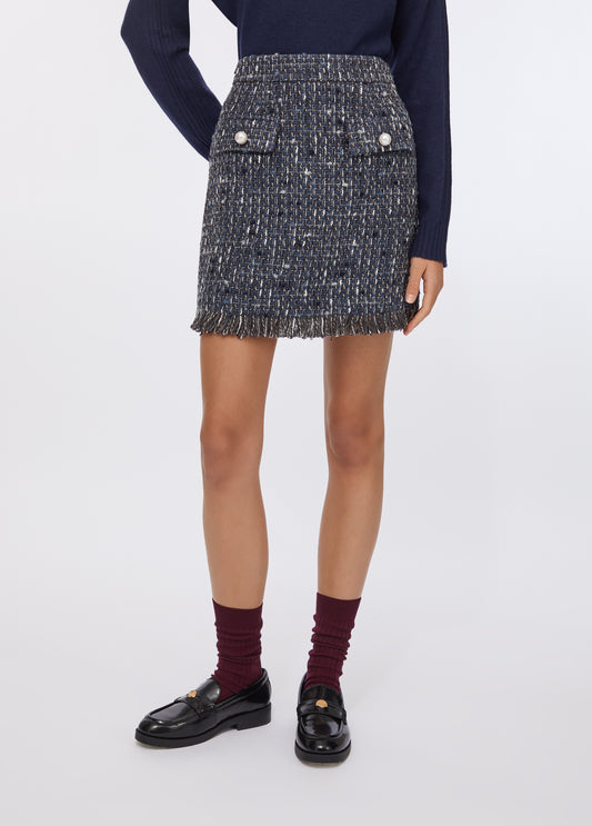 GONNA LIU JO AI26 - Minigonna in bouclé -  CF5378