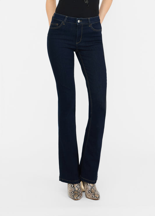 JEANS LIU JO AI26 - Jeans flare Liu Jo Better -   UF5058