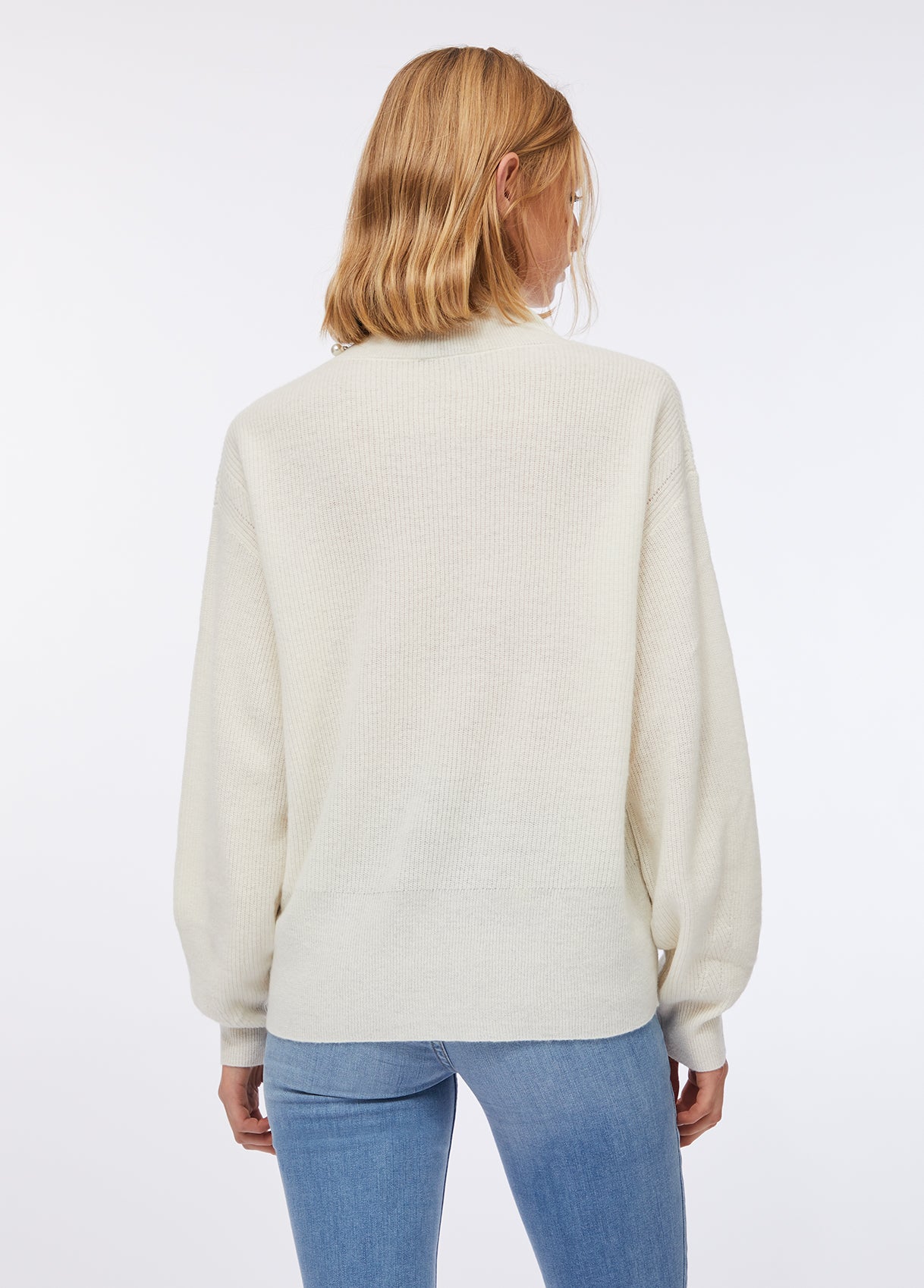 MAGLIERIA LIU JO AI26 - Maglione in lana e cashmere - CF5424