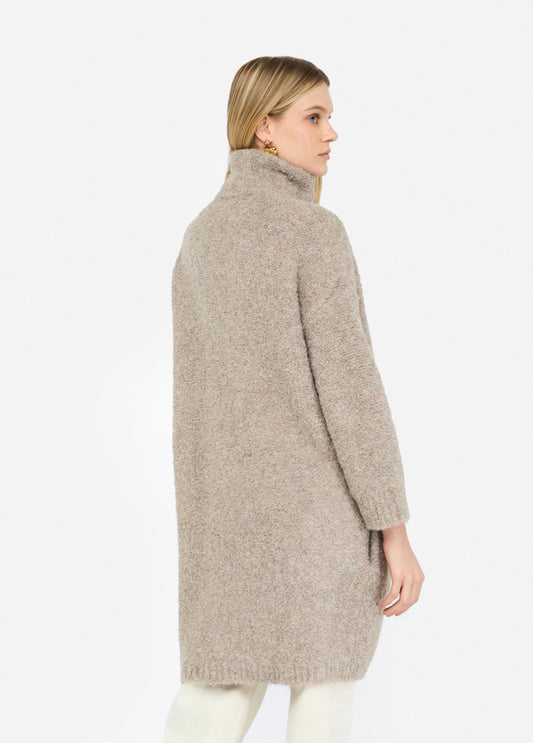 CAPPOTTO LIU JO AI26 - Cappotto in maglia bouclé -  MF5441