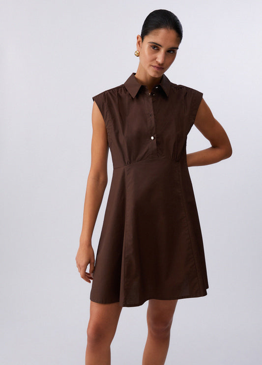 ABITO LIU JO PE26 - Abito corto in popeline - WA6514