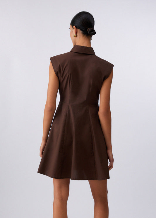 ABITO LIU JO PE26 - Abito corto in popeline - WA6514