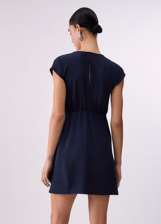 ABITO LIU JO PE26 - Abito corto con dettaglio gioiello - CA6138