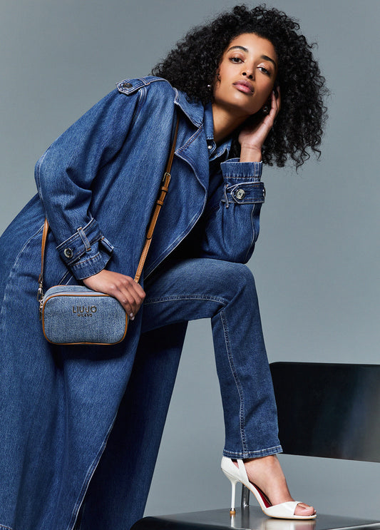 Borse LIU JO PE26 - Borsa a tracolla piccola in denim - AA6100