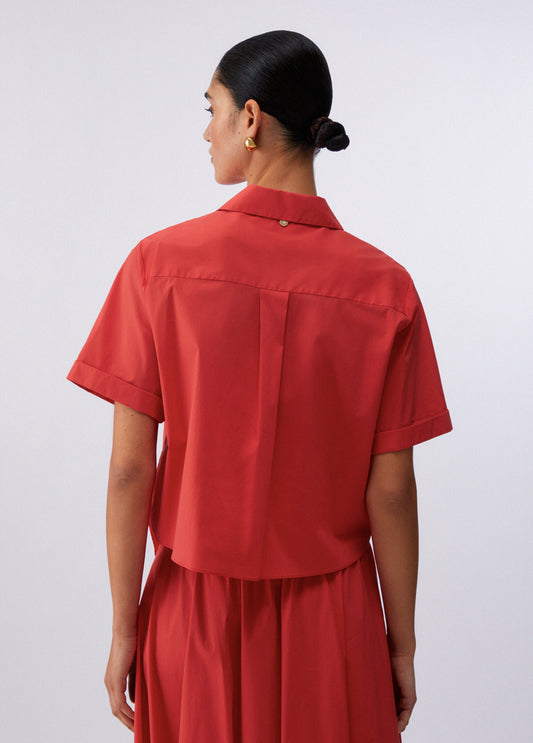 CAMICIA LIU JO PE26 - Camicia con nodo -  CA6281