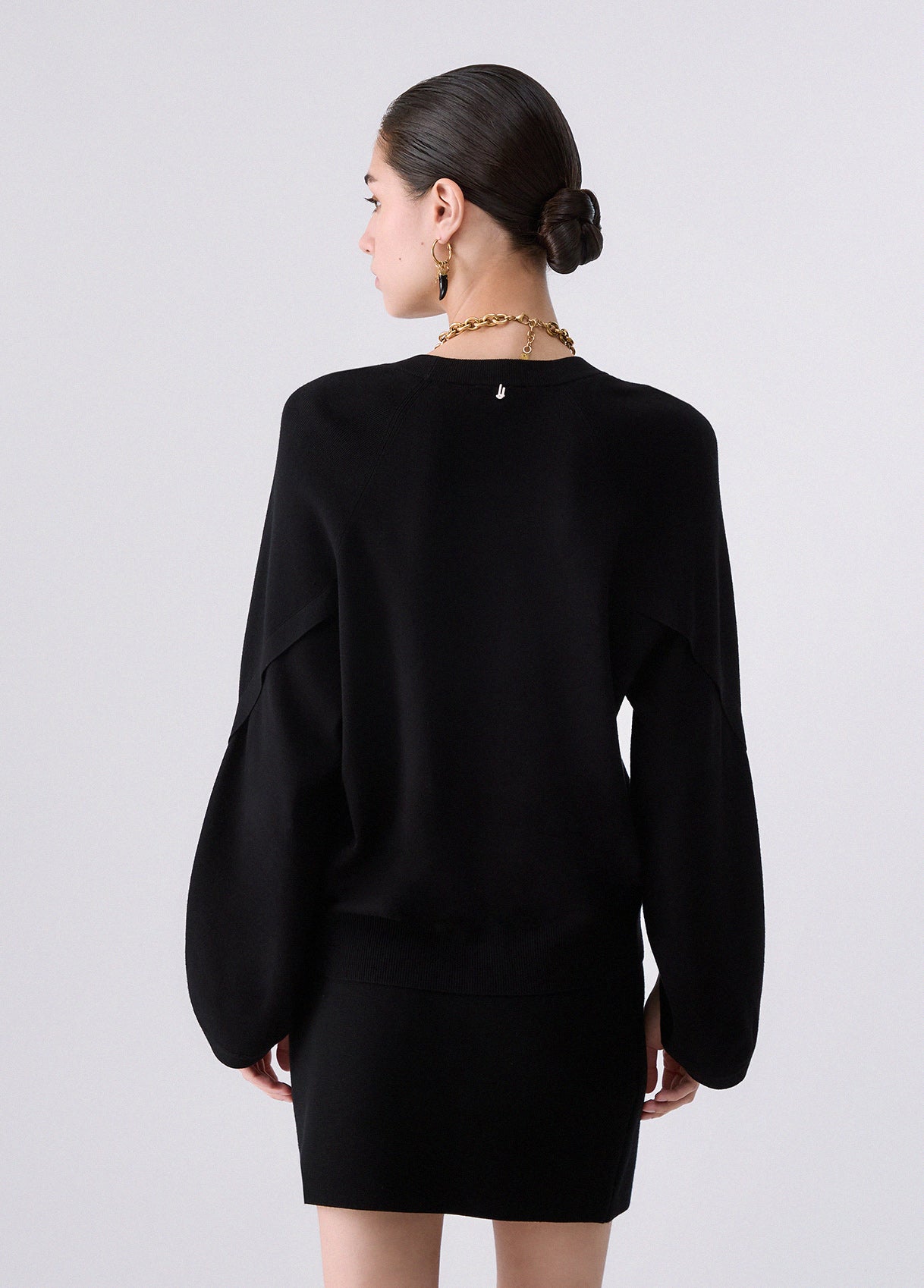 Maglieria LIU JO AI26 - Maglia con spacchetti - CF6092MS99E22222