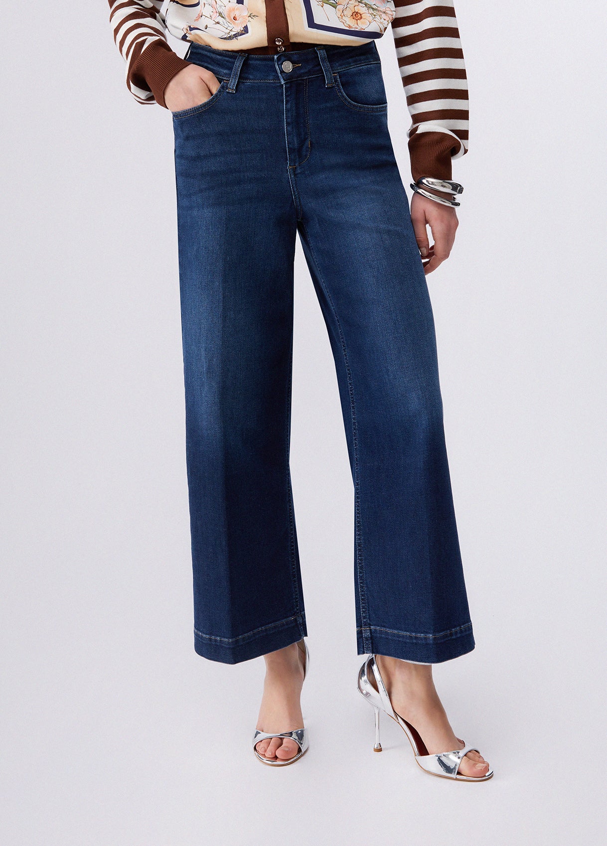 Jeans LIU JO PE26 - Jeans flare con strass - UA6078