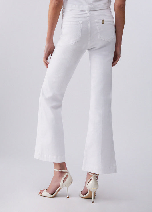 PANTALONI LIU JO PE26 - Pantaloni a vita alta con bottoni - UA6162
