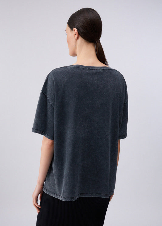 T-shirt e Top LIU JO PE26 - T-shirt con stampa e applicazioni  - WA6131