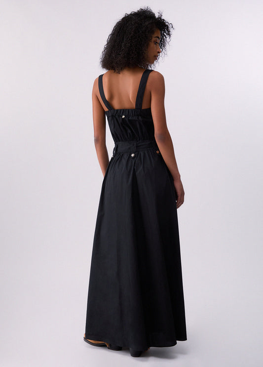 ABITO LIU JO PE26 - Abito lungo in popeline - WA6312