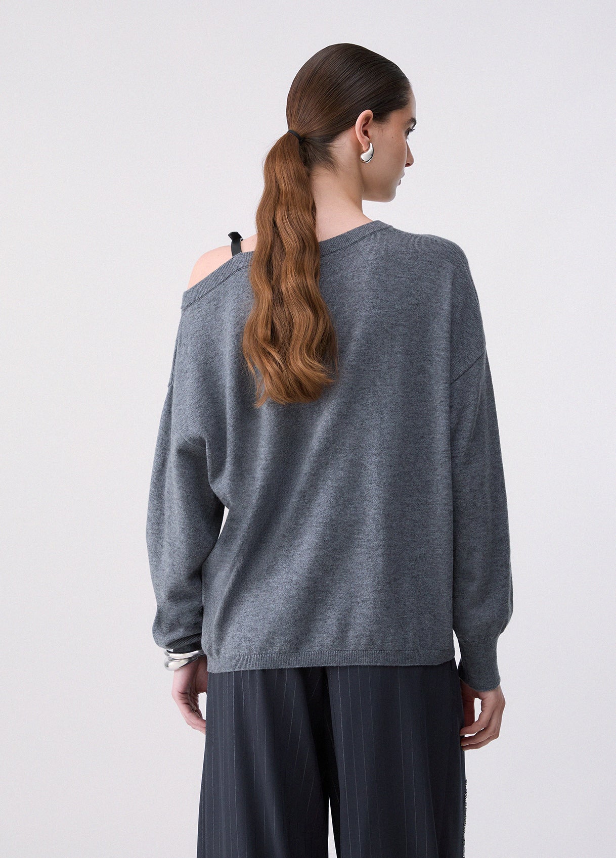 Maglieria LIU JO AI26 - Maglia jacquard in lana Mrs Mouse - WF6455MS009L9455