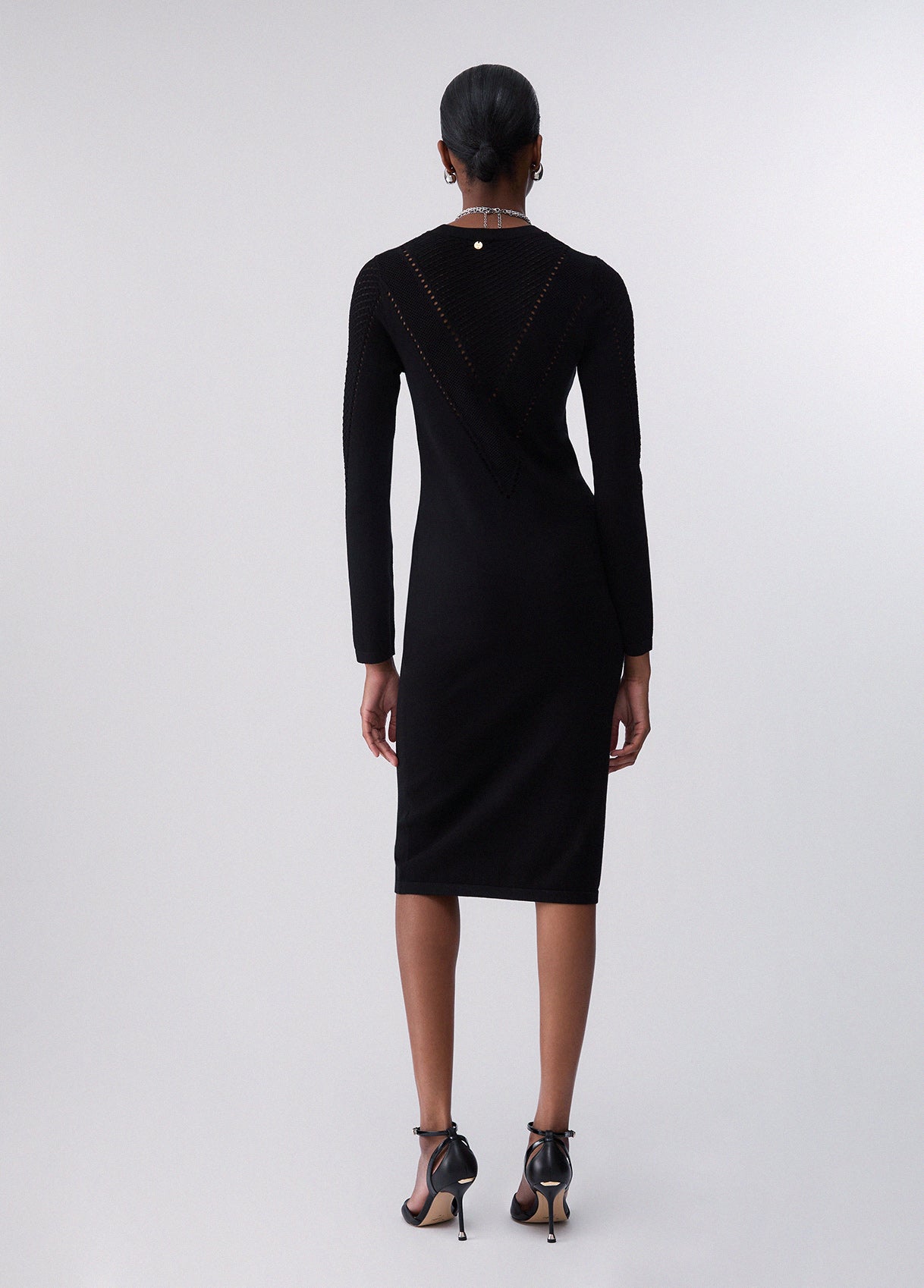 Abiti Liu Jo AI26 - Abito longuette in maglia - WF6454MS99E22222