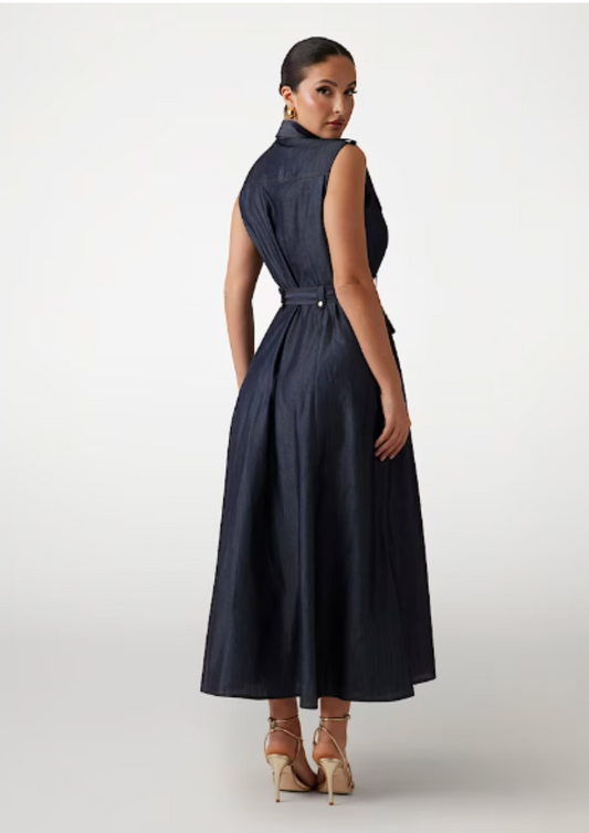 ABITO GUESS by MARCIANO PE25 - Maxi abito in jeans Marciano - 5GGT047295A