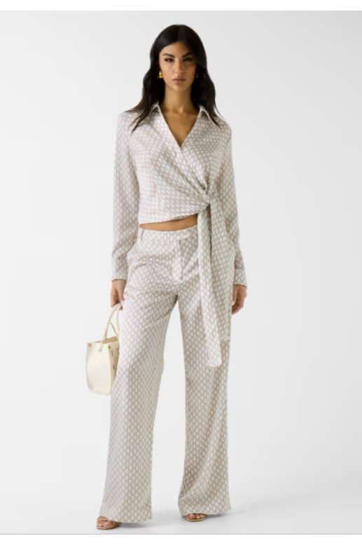 CAMICIA MARCIANO PE26 - Blusa wrap-up Marciano - 6RGH087430A