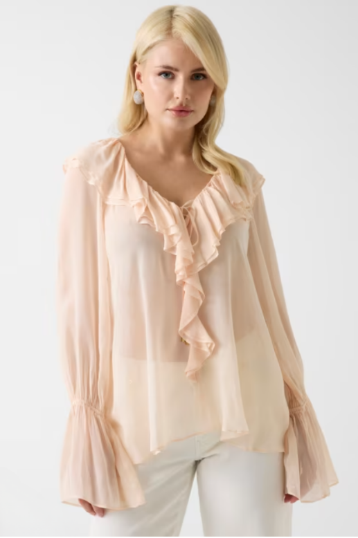 CAMICIA MARCIANO PE26 - Blusa a volant Marciano - G6GH04W2385