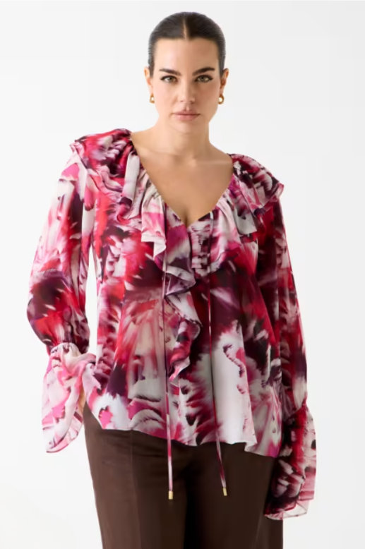 CAMICIA MARCIANO PE26 - Blusa con stampa floreale Marciano - G6GH04W1795